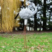 “Jabberwocky” Flamingo in Situ in the Garden