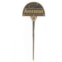 VEGETABLE SIGNS - AUBERGINES VEGETABLE SIGNS - AUBERGINES