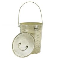 Cream Bucket with removable lid