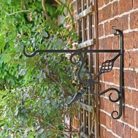 Side view of Cupids Arrow Hanging Basket Bracket Side view of Cupids Arrow Hanging Basket Bracket