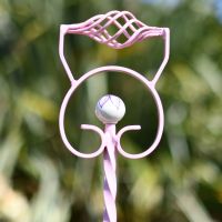 Detailed image of blacksmith crafted support handle