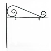 Double Sided Classic Black House Name Sign