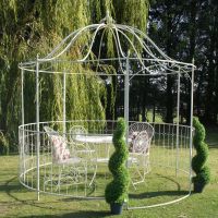 "The Countess" Gazebo- Cream Deluxe "The Countess" Gazebo- Cream Deluxe