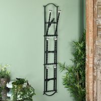 "Chattlehurst" Black 3 Pair Wall Mounted Boot Rack "Chattlehurst" Black 3 Pair Wall Mounted Boot Rack
