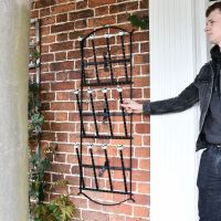 Wall Mounted Boot Rack in Situ 