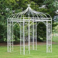 Ornate curled gazebo finial