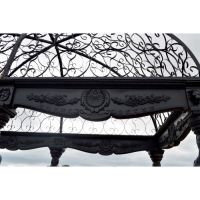 Ornate Pattern Roof on the Gazebo Ornate Pattern Roof on the Gazebo