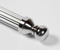 "Belling Court" Chrome Ball Finial Stair Rods - 9mm "Belling Court" Chrome Ball Finial Stair Rods - 9mm