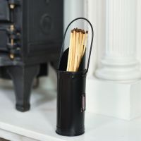 "Norfolk" Black Match Stick Holder 
