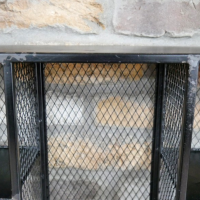 Close-up of the Rustic Black Fiinish