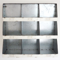 View From the Front of the Industrial Rustic Office Shelves