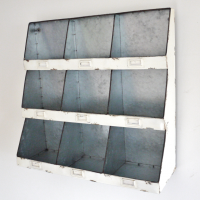 Industrial Rustic Office Shelves in Situ