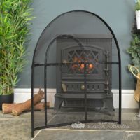 Inside Of Traditional Black Arched Spark Guard