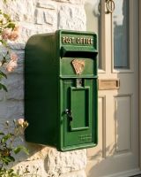 Irish Harp Post and Parcel Box digital illustration Irish Harp Post and Parcel Box digital illustration