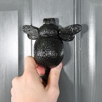 Iron Bumblebee Door Knocker to Scale