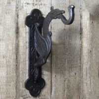 Drag Design Cat Iron Coat Hook