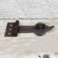 "Spearhead" Hasp & Staple Created From Iron "Spearhead" Hasp & Staple Created From Iron