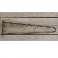 Two Prong Hairpin Table Leg Created From Iron Two Prong Hairpin Table Leg Created From Iron