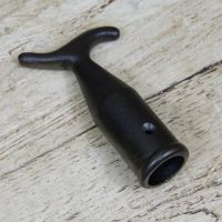 Iron Window Pole Hook in Black Iron Window Pole Hook in Black