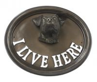 House Sign - Jack Russell - I Live Here