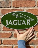 Cast Iron Jaguar Wall Sign