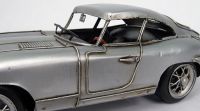 Silver 1961 Jaguar E-Type Scale Model Silver 1961 Jaguar E-Type Scale Model