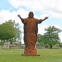 Cast Iron "Christ the Redeemer" Statue 
