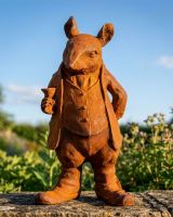 Jonny Town Mouse Cast Iron Garden Sculpture Digital Illustration Jonny Town Mouse Cast Iron Garden Sculpture Digital Illustration