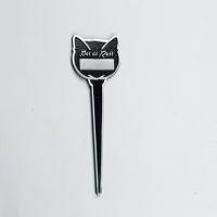 Brass Spiked Cat (Pet At Rest) - Aluminium Brass Spiked Cat (Pet At Rest) - Aluminium