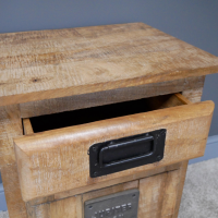 Close-up of the Drawer on the Bedside Cabinet