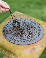King Charles III Coronation Garden Sundial to Scale King Charles III Coronation Garden Sundial to Scale