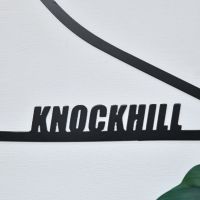 Close up of Knockhill Lettering  Close up of Knockhill Lettering