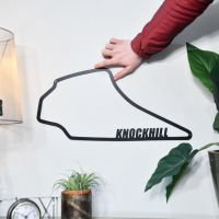 Knockhill Race Track in Situ on Wall  Knockhill Race Track in Situ on Wall