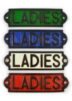 Ladies & Gents Toilet Sign - Colour
