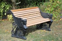 "Lady Amphora" Garden Bench