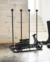 Lambretta boot rack in porch