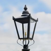Lamp Post Replacement Lantern Black Victorian