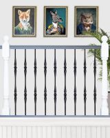 "Lowfield" Landing Spindles in Situ 