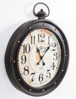 "Delambre" Large Hotel De Paris Wall Clock