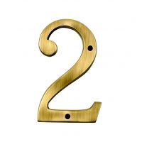 6" Numbers - Heavy Antique Big ’’N’’ Bold number - 2