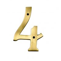 6" Numbers - Heavy Antique Big ’’N’’ Bold number - 4