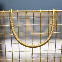 Close-up of the carry Handles on the Log Bakset