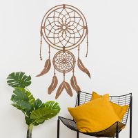 Dream Catcher Steel Wall Art in Situ in the Home Dream Catcher Steel Wall Art in Situ in the Home