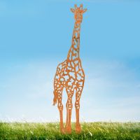 Rustic Giraffe Silhouette Rustic Giraffe Silhouette