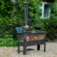 Large Deluxe Outdoor Wood Burner Large Deluxe Outdoor Wood Burner