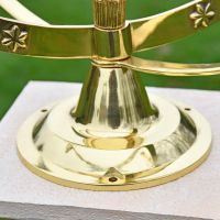 Close-up of the Base on the Serpent Armillary