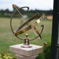 Large "Profatius" Armillary in Antique Bronze Large "Profatius" Armillary in Antique Bronze