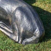 Close-Up of Cast Aluminium Material