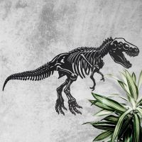 Wall Art with Large T-Rex 