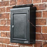 "Charlton Grange" Black Simplistic Wall Mounted Post Box "Charlton Grange" Black Simplistic Wall Mounted Post Box